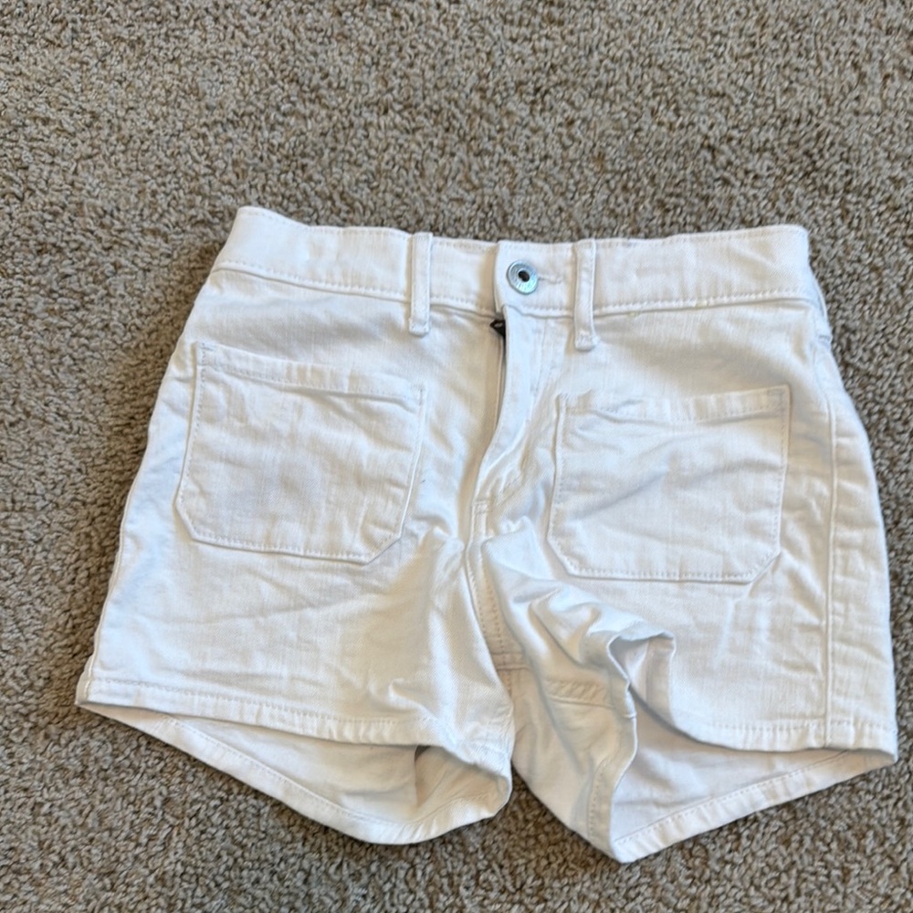 Abercrombie & Fitch White Summer Shorts